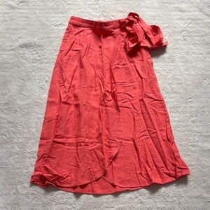 NWT JCrew Maxi Linen Skirt